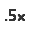 иконки multiplier 0 5x, multiplier, 5x