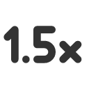 иконки multiplier 1 5x, multiplier, 5x