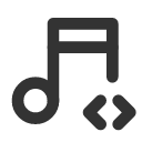 иконка music code, music, музыка, code, код