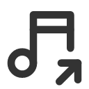 иконка music share, music, музыка, share