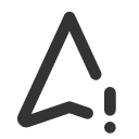 иконка navigation exclamation, navigation, навигация, exclamation, предупреждение