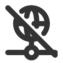 иконка network off, network, интернет, off