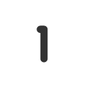 иконки number 1 small, number, small