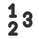 иконки numbers