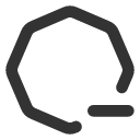иконки octagon minus 2, octagon, minus, минус