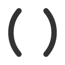 иконки parentheses
