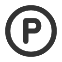 иконки parking circle, parking, circle