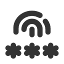 иконка password fingerprint, password, пароль, fingerprint, отпечаток пальца