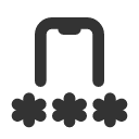иконка password mobile phone, password, пароль, mobile, телефон, phone