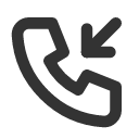 иконка phone incoming, phone, телефон, incoming