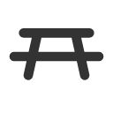 иконки picnic table, picnic, table, таблица