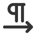 иконки pilcrow right, pilcrow, right, стрелка