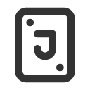иконка play card j, play, играть, card, кредитная карточка