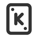 иконка play card k, play, играть, card, кредитная карточка
