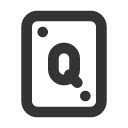 иконка play card q, play, играть, card, кредитная карточка