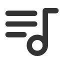 иконка playlist, плейлист