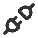 иконка plug connected, plug, штекер, connected