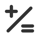 иконка plus equal, plus, плюс, equal