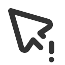 иконка pointer exclamation, pointer, поиск, exclamation, предупреждение