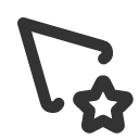 иконка pointer star, pointer, поиск, star, звезда