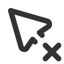иконка pointer x, pointer, поиск