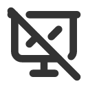 иконки presentation off, presentation, презентация, off