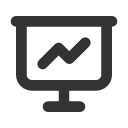 иконка presentation, презентация
