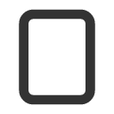 иконки rectangle vertical, rectangle, vertical