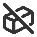 иконки rectangular prism off, rectangular, prism, off