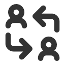 иконка replace user, replace, user, пользователь