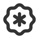 иконки rosette asterisk, rosette, asterisk, звездочка