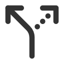иконки route left, route, left, стрелка