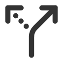 иконки route right, route, right, стрелка