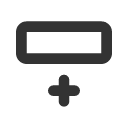 иконка row insert bottom, row, insert, документ, bottom, стрелка