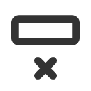 иконка row remove, row, remove, убрать