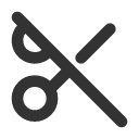 иконки scissors off, scissors, ножницы, off