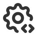 иконка settings code, settings, настройки, code, код
