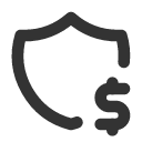 иконки shield dollar, shield, щит, dollar, доллар