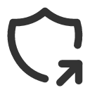 иконка shield share, shield, щит, share