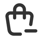 иконка shopping bag minus, shopping, шоппинг, bag, сумка, minus, минус