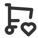иконка shopping cart heart, shopping, шоппинг, cart, корзина, heart, сердце