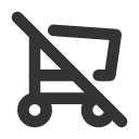 иконка shopping cart off, shopping, шоппинг, cart, корзина, off