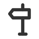 иконки sign left, sign, left, стрелка