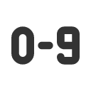 иконка sort 0 9, sort