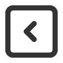 иконки square chevron left, square, chevron, left, стрелка