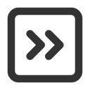 иконки square chevrons right, square, chevrons, right, стрелка