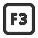 иконки square f3, square, f3