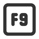 иконки square f9, square, f9