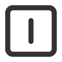 иконка square letter i, square, letter, почта
