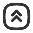 иконки square rounded chevrons up, square, rounded, chevrons, up, стрелка вверх